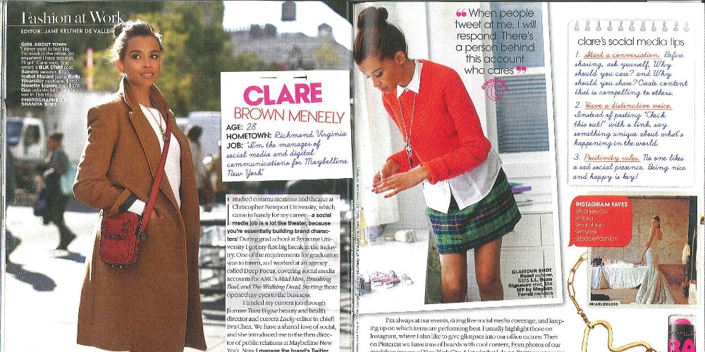 Clare Magazine Spread