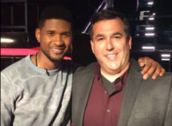 Dave Peck and Usher
