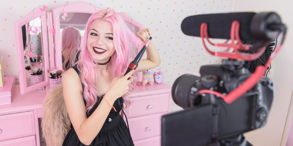 Pink Hair Influencer